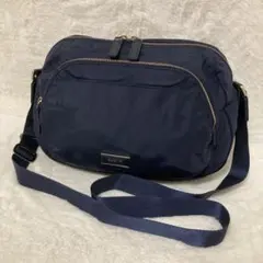 極美品 アニエスベーボヤージュ ショルダーバッグ ロゴ ナイロン