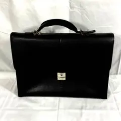 BALLY ビジネスバッグ ブラック レザー