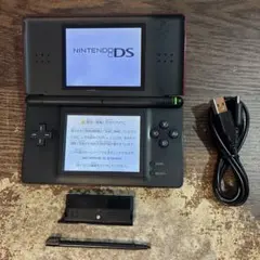 ☆充電器付き☆ニンテンドーDS Lite クリムゾンブラック