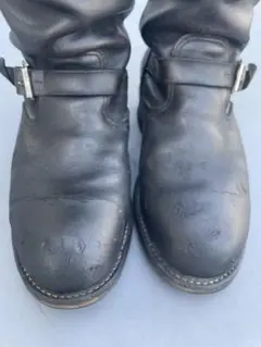 Chippewa ブラックレザー エンジニアブーツのサムネイル
