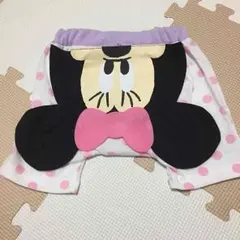 新品 タグ付き ミニー デイジー パンツ ピンクドット80cm  コンパクト収納