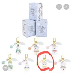 Duffy and Friends 2025 雪だるまキーホルダー