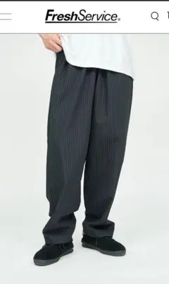 freshservice　corporate easy pants　ブラック