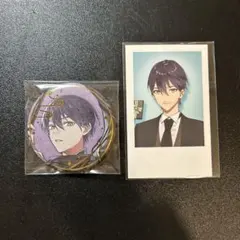 にじさんじ 妖怪万化 剣持刀也 缶バッジ ホワイトデー チェキ風