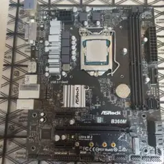 core i3 8100 / ASRock B360M ファンセット Amazon | ASRock Intel B360チップセット搭載 Micro ATXマザーボード
