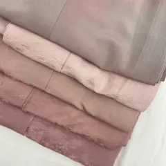 Y5558 色無地　まとめセット　リメイク用　薄紫　地柄