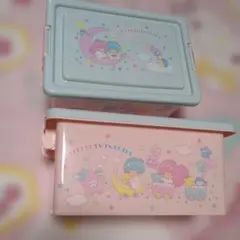 サンリオ　リトルツインスターズ　キキララ　収納ボックスのサムネイル