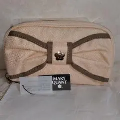 ©︎hapo◡̈*༘様専用★新品未使用タグ付き★　マリークワント　ポーチ　麻素材