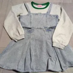 rabyraby デニムワンピース 150cm