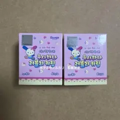 ウサハナ 韓国 ポップアップ トレーディングキーホルダー　マスコット