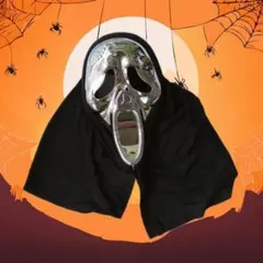 ハロウィン コスプレ ゴースト マスク パーティ お面