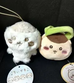 ちいかわ くりまんじゅう ぬいふわトートミニ ミルクいろ マスコット ぬいぐるみ