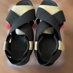 CAMPER カンペール サンダル ブラック ベージュのサムネイル