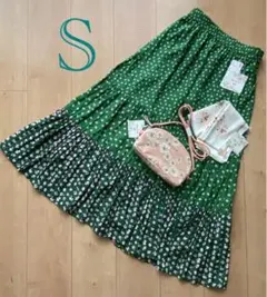 【新品・サイズS】ユニクロ ポールアンドジョー ティアードスカート