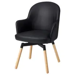 【極美品】IKEA JANOLOF ヤンオロフ 回転パーソナルチェアのサムネイル