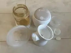 美品✨ピジョン母乳アシスト 電動搾乳機 handy fit+