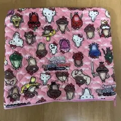 手作りなめこ キティー ポーチ 縦23cm 横25cm