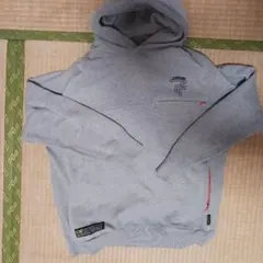 【値段交渉可能】g.message グレー フード付きパーカー LL
