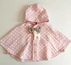 Branshes ブランシェス ベビーポンチョ ピンク