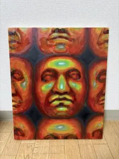 F8号油彩画 西山猛 作 砂漠の旅人 キャンバス本体 2025年最新】F8