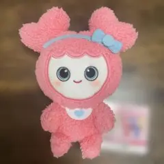 TWICE LOVELYS ふわもこおすわりぬいぐるみ モモ