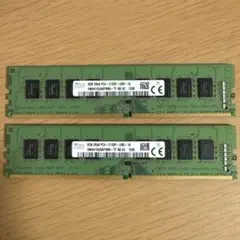 SK Hynix 8GB DDR4 メモリ PC4-2133P