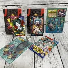 ヒロアカ 缶バッジ ミニブロマイド キーホルダー 緑谷出久