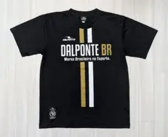 DalPonte ダウポンチ サッカープラクティスシャツ L ブラック 黒