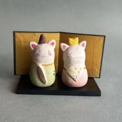 お雛様 猫 雛飾り ひな祭り 桃の節句