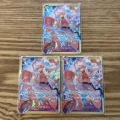 ワンピース　カード　キャラクター　紫デッキ　セット