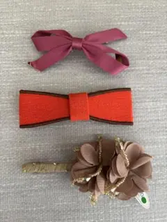 【新品、中古あり】ヘアアクセサリー 3個セット