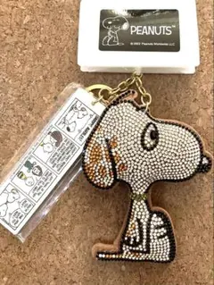 スヌーピー キラキラ　キーホルダー