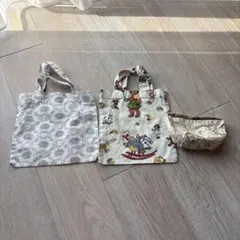 3点セット　Hug o War ハグオーワー　リバティ　ミニミニトート他