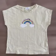 a.v.v レインボー スパンコール Tシャツ 130cmのサムネイル