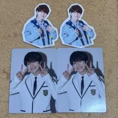 なにわ男子 HARDWORK ファミクラ版特典 シール トレカ 大橋和也