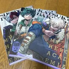 鬼*徹様 ヒロアカ 最強ジャンプ クリアファイル 緑谷 爆豪 轟　僕のヒーローア