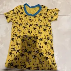 キャラクター柄 黄色 Tシャツ