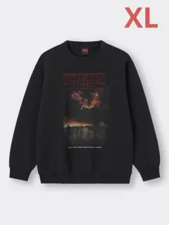 【美品】ジーユー ヘビーウェイトスウェットプルオーバー ストレンジャー・シングス