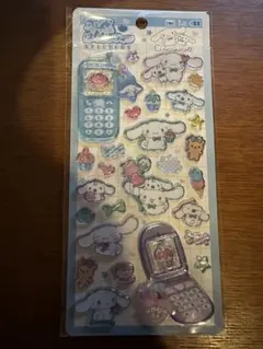 正規品 平成はっぴーフォン シール 立体シール サンリオ　シナモン　シナモロール