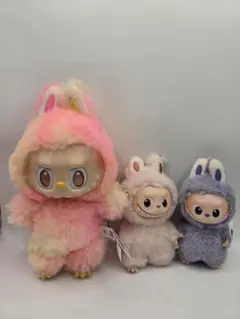 POP MART ぬいぐるみ マスコット 4点セット POP MART ぬいぐるみ4点セット 週末セール4 800円 → 4000円 - メルカリ