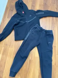NIKE テックフリースセットアップブラック Lサイズ