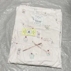 新品☆ナルエー 7分袖パジャマ 綿100% M〜L☆スイーツ ベア ピンクのサムネイル