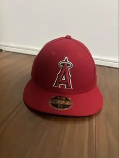 ニューエラ 59FIFTY MLB エンゼルス キャップ レッド 7 1/4 - メルカリ