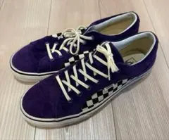 VANS ランピン US12 パープル チェッカーのサムネイル