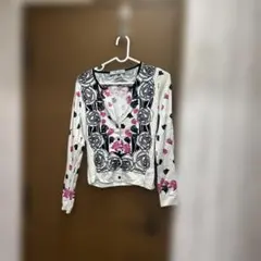 Blumarine 花柄長袖カーディガンのサムネイル