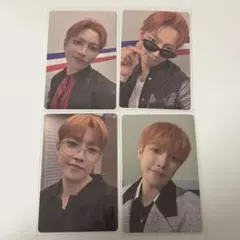 ATEEZ ホンジュン 通常版 封入 トレカ 4種セット