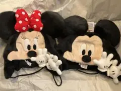 オンライン購入品　ミッキー　ミニー　ファンキャップ