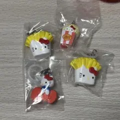 ハローキティ アメリカンデザイン めじるしアクセサリー ポテト ポップコーン