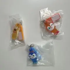 お名前プレート付き マスコット 3種セット　アンパンマンめじるしアクセサリー