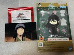 銀魂 桂 吉原大炎上アクリルカード 銀八先生 ラバーキーホルダー